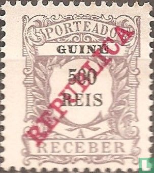 Postage due stamp