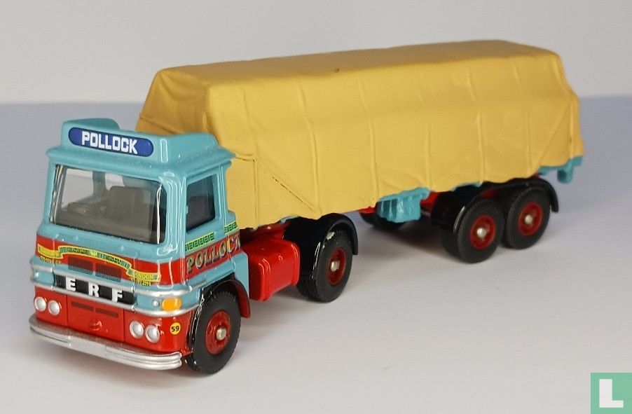 ERF LV Sheeted Trailer 'Pollock'