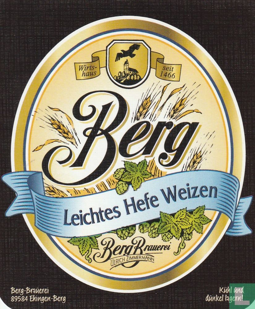 Berg Leichtes Hefe Weizen