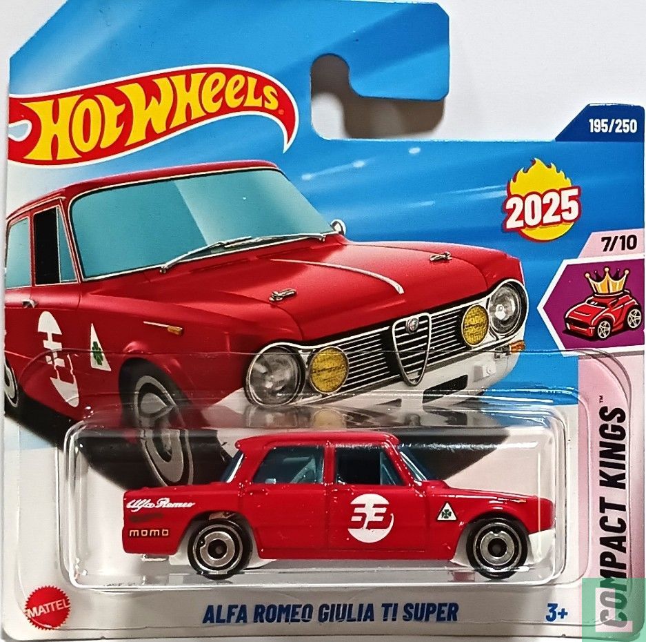 Alfa Romeo Giulia Ti Super 195 250 2025 Hot Wheels LastDodo