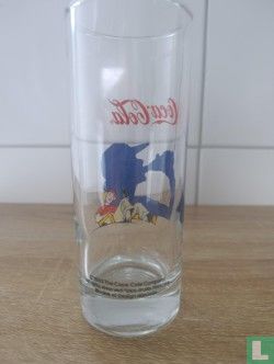 Coca-Cola blauw persoon