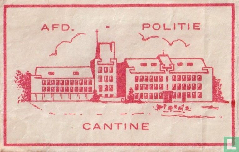 Afd. Politie Cantine