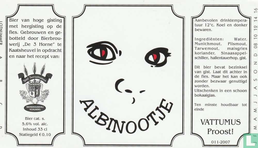 Albinootje