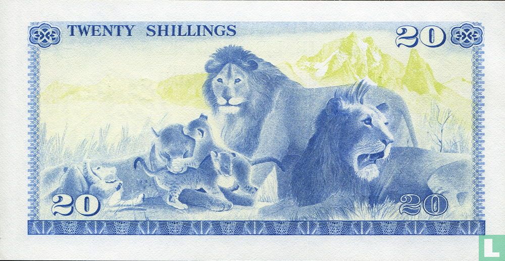 Kenia 20 Shilingi