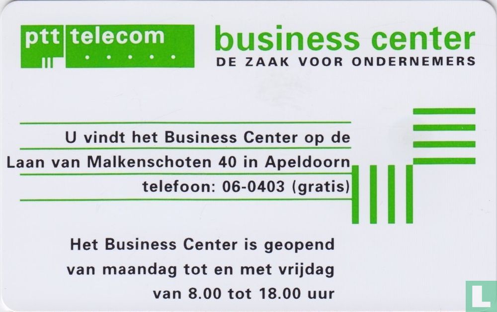 Ptt Telecom PTT Telecom Business Center Apeldoorn 4019.061 (1994) - PTT Telecom ...