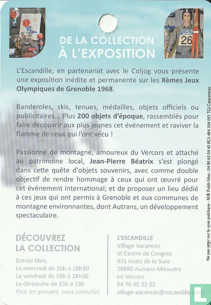 Autrans - Grenoble 1968 Exposition