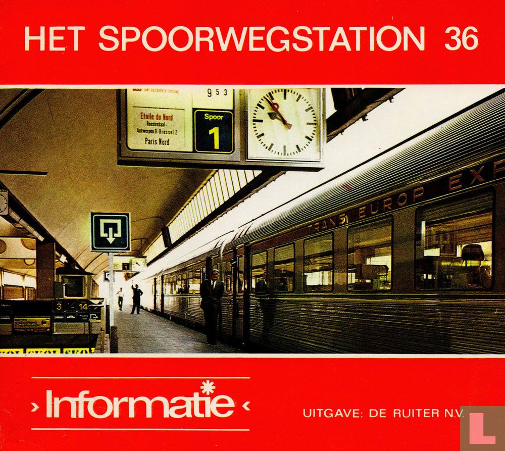 Het spoorwegstation