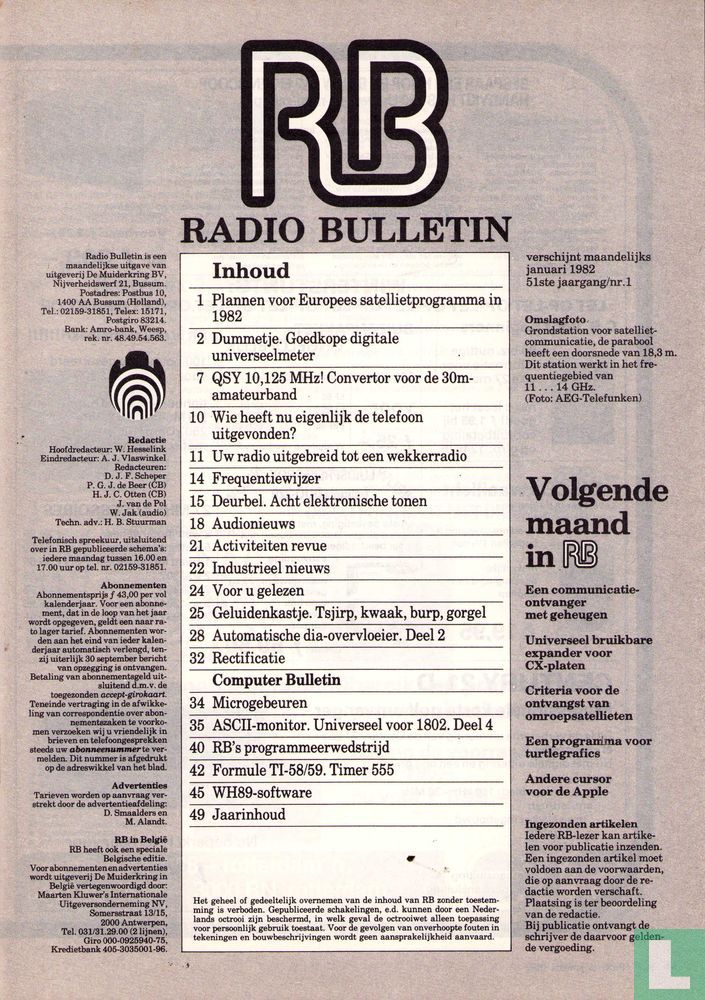 RB elektronica computers 1