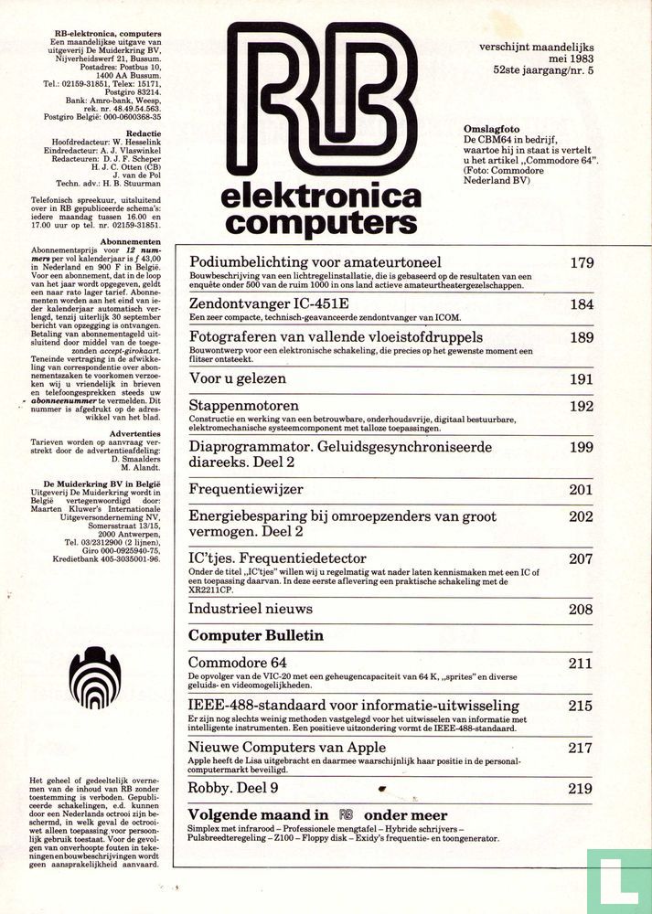 RB elektronica computers 5