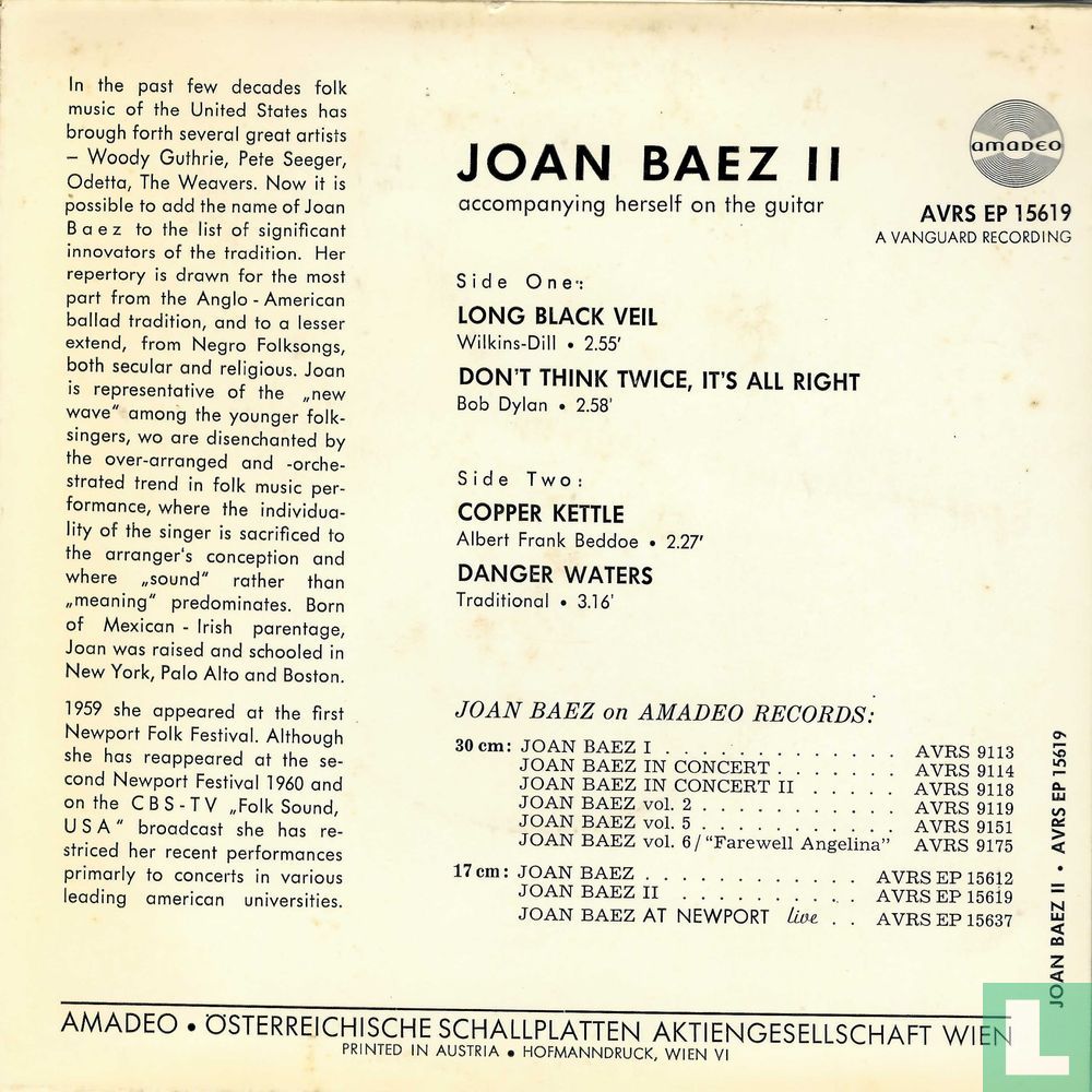 Joan Baez II