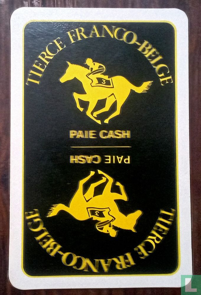 Tiercé Franco Belge - Playing Cards [Loose, Jokers only] - LastDodo
