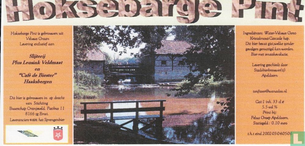 Hoksebarge Pint