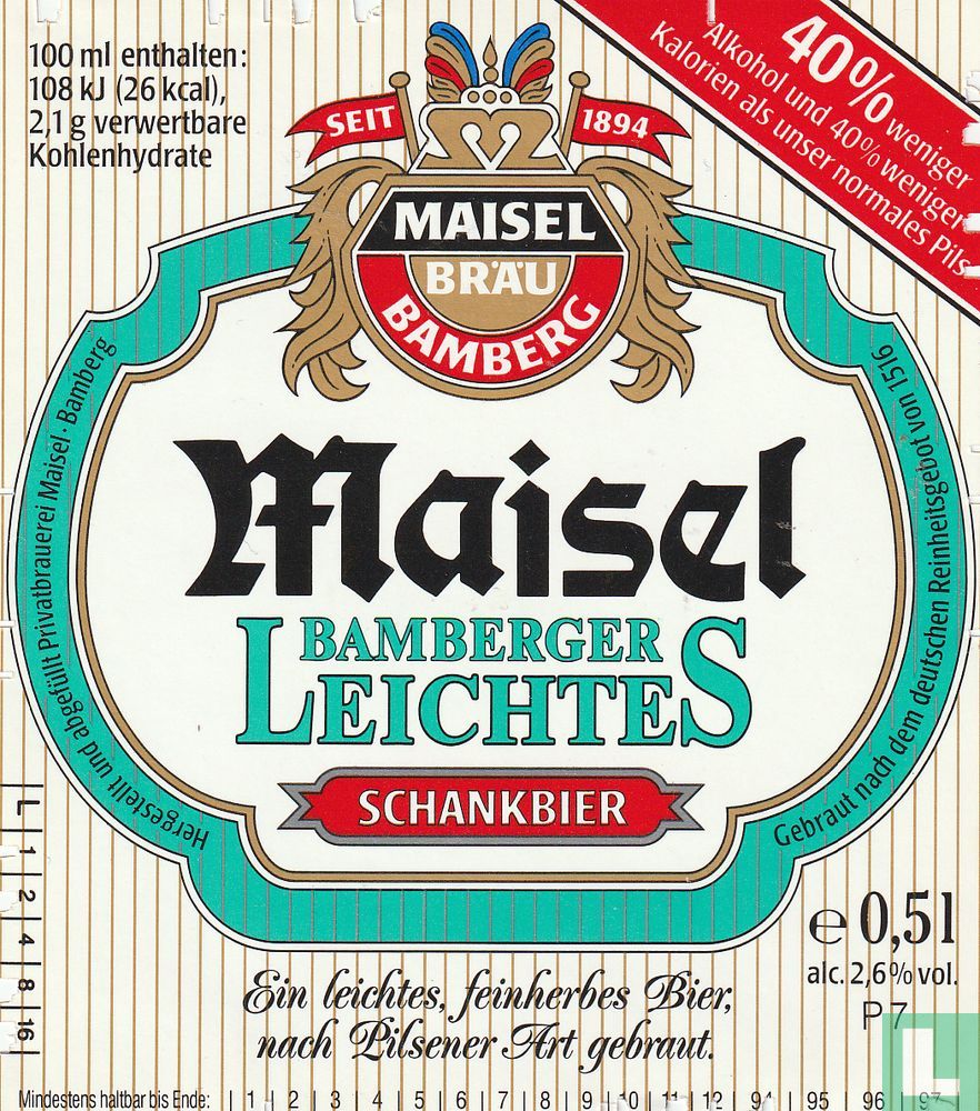 Maisel Bamberger Leichtes