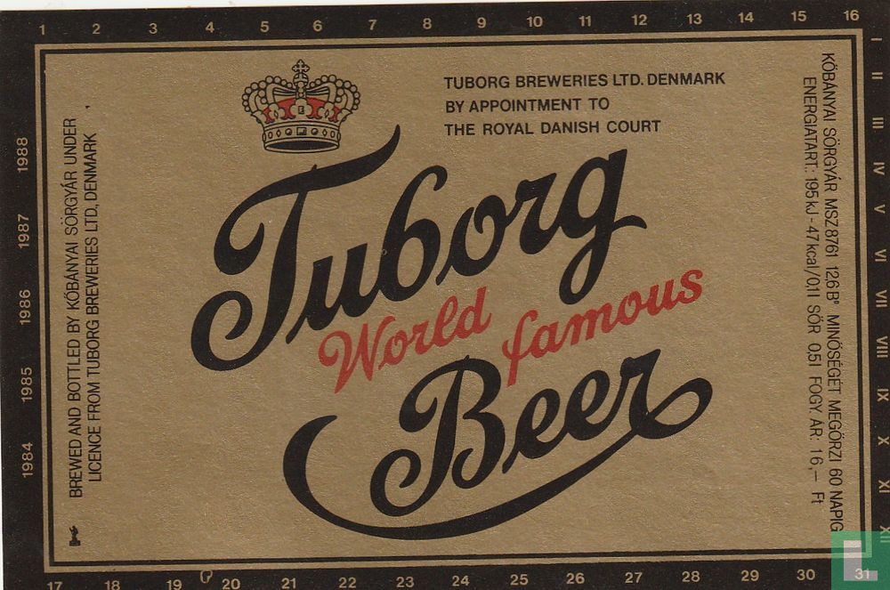Tuborg beer
