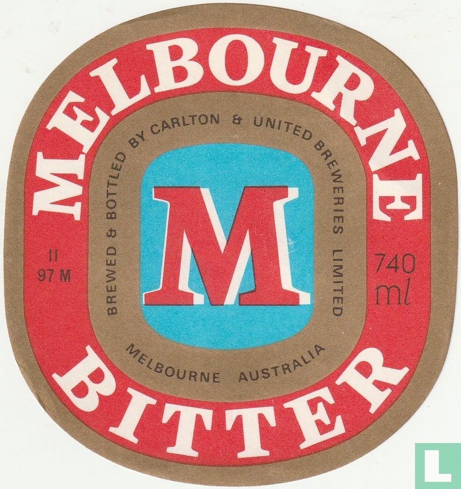 Melbourne bitter (II 97M)