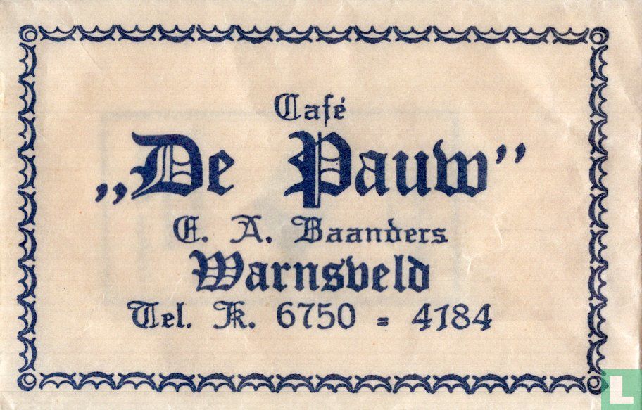 Café "De Pauw"