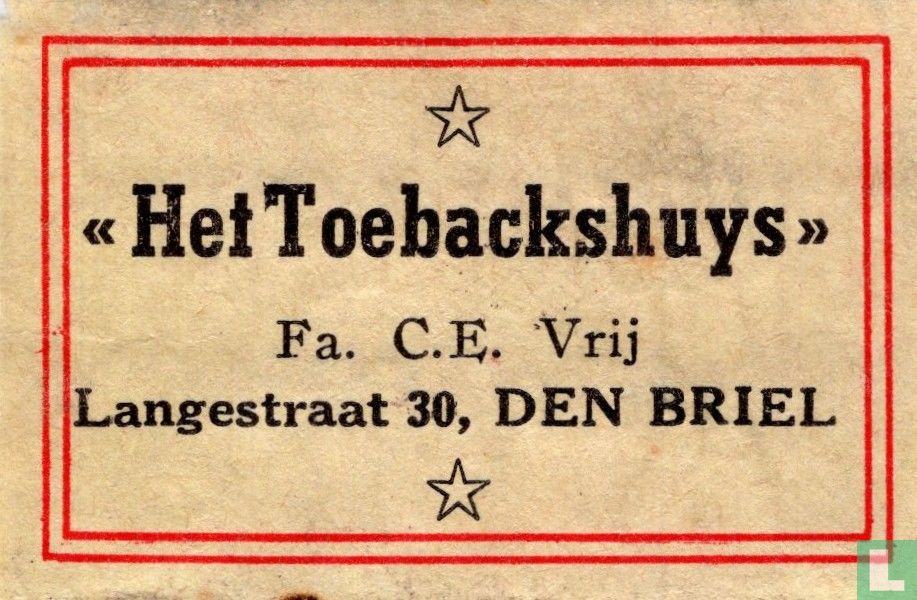 Het Toebackshuys