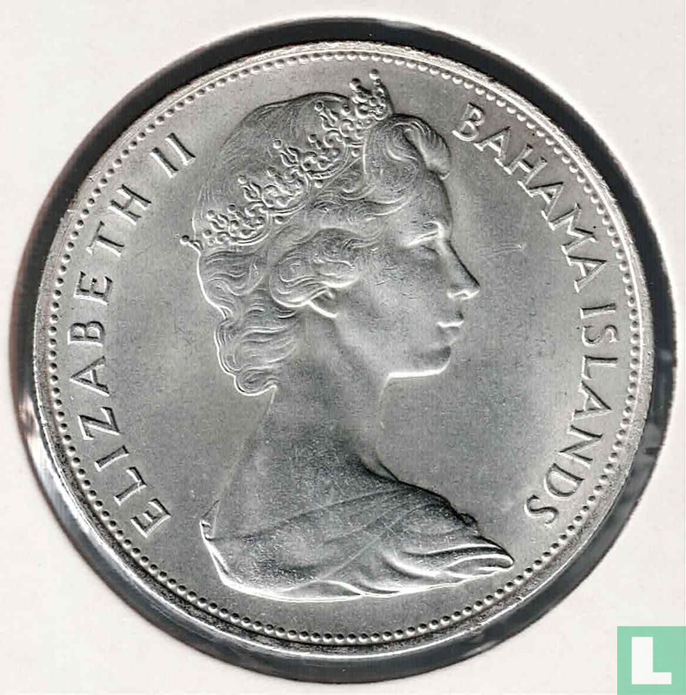 Bahamas 5 Dollar 1966