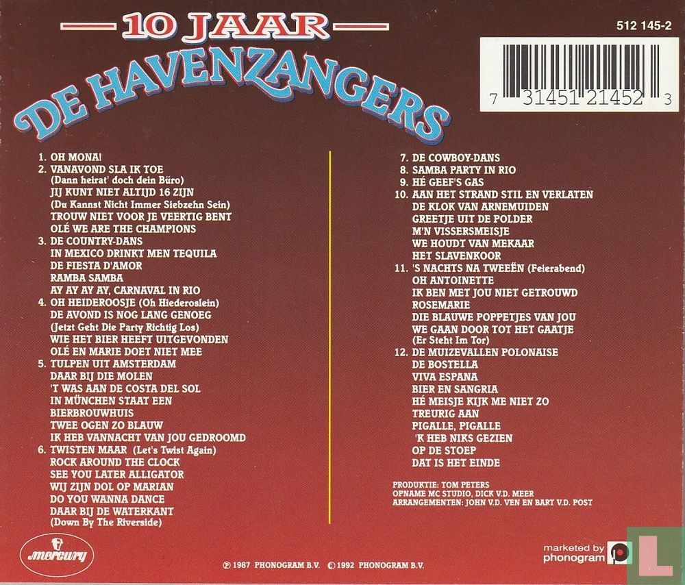 10 jaar De Havenzangers