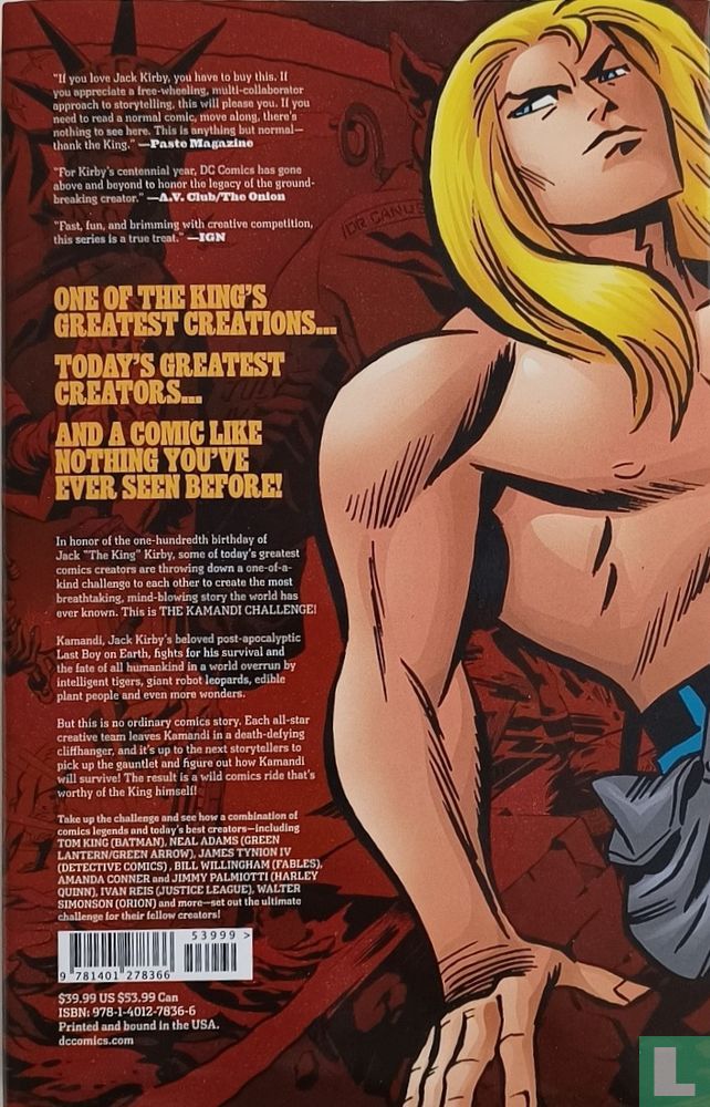 The Kamandi Challenge