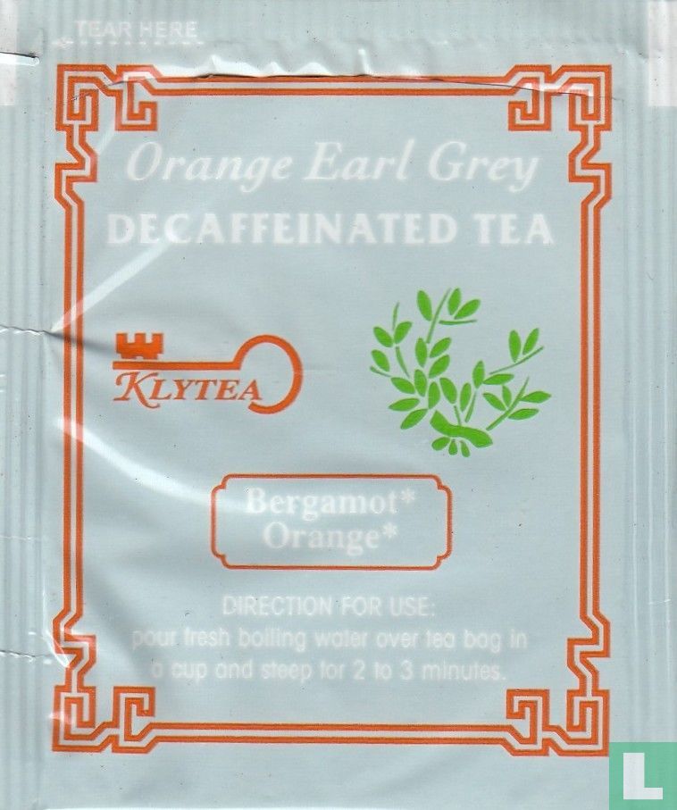 Earl Grey à l'Orange