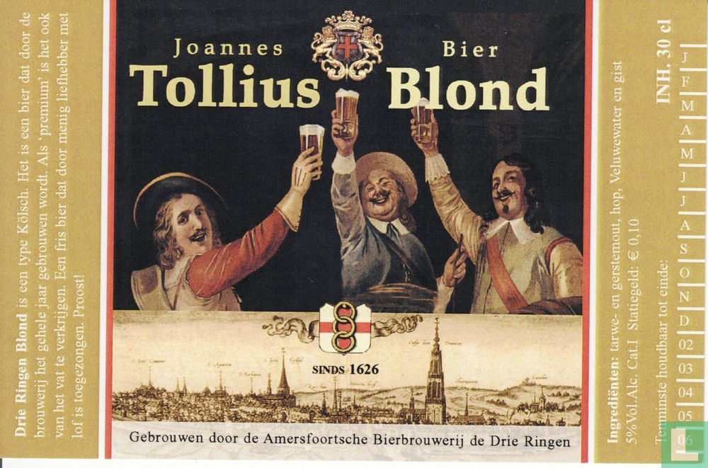 Drie Ringen Tollius Blond