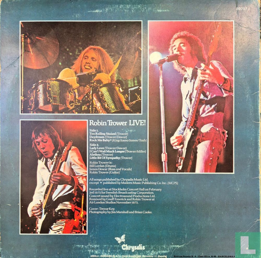 Robin Trower Live!