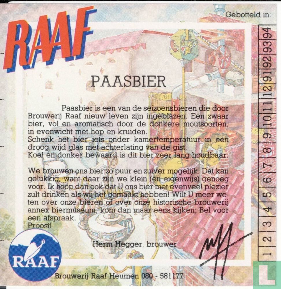 Raaf Paasbier