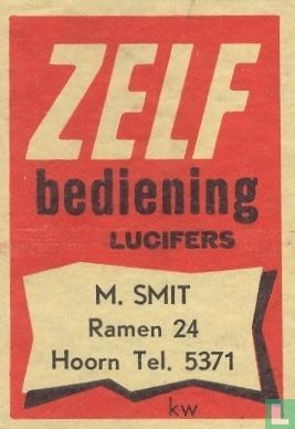 Zelfbediening M. Smit