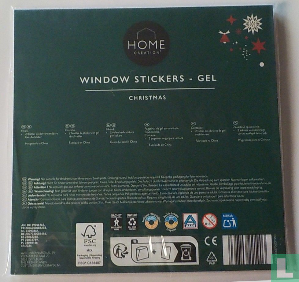 Window stickers - Gel