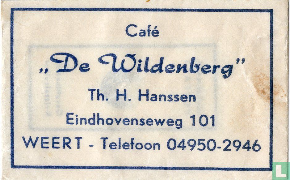 Café "De Wildenberg"