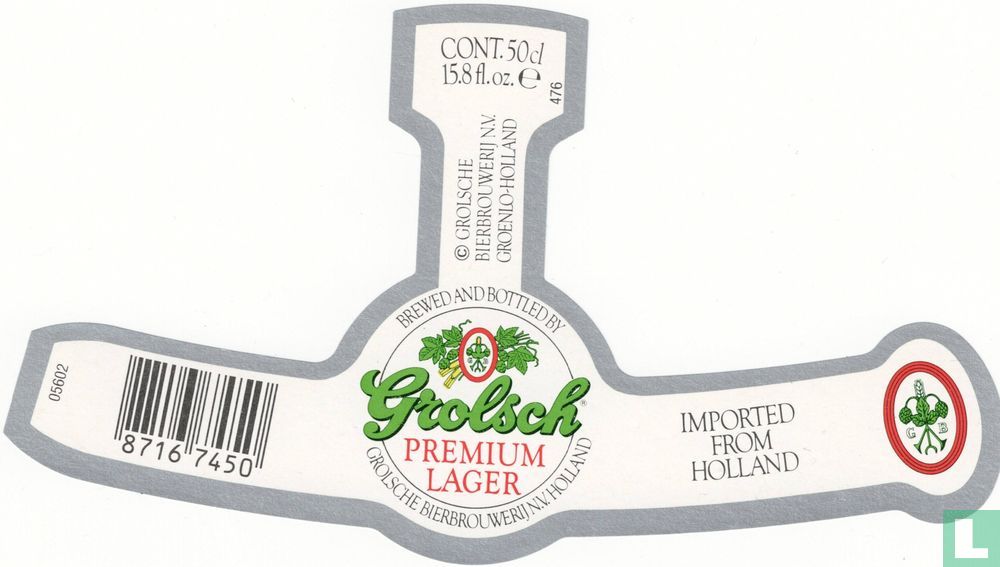 Grolsch Premium Lager (05602)