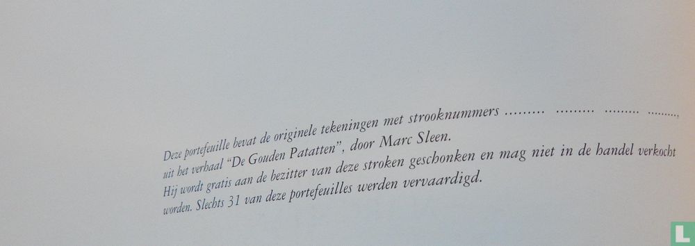 De gouden patatten