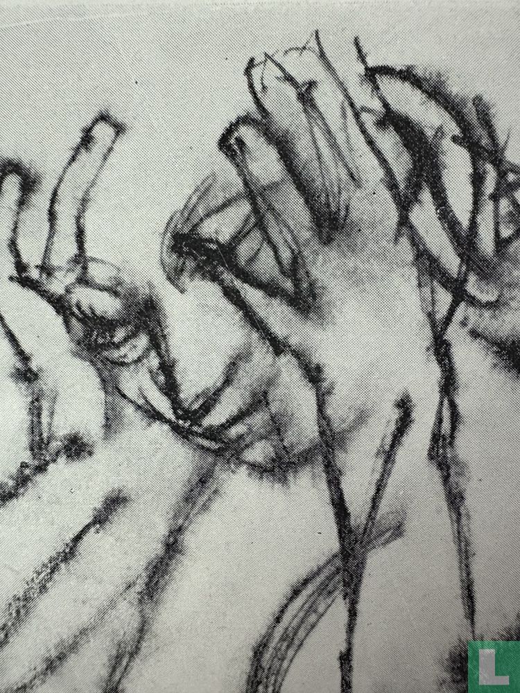 Figura inginocchiata, mani al volto (Kneeling Figure, Hands to Face) – Plate 23