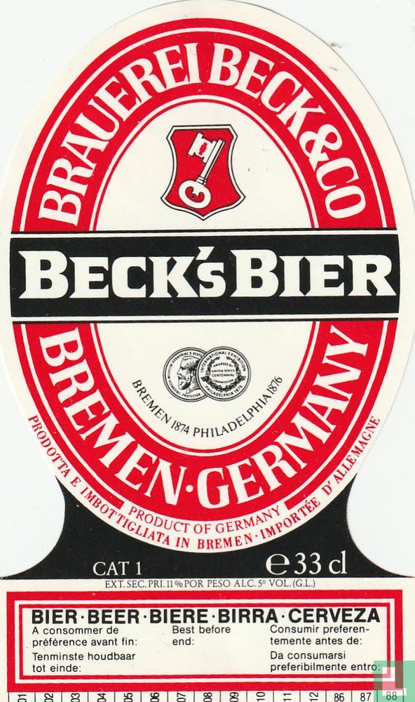 Beck's Bier - Beck & Co, Bremen - LastDodo
