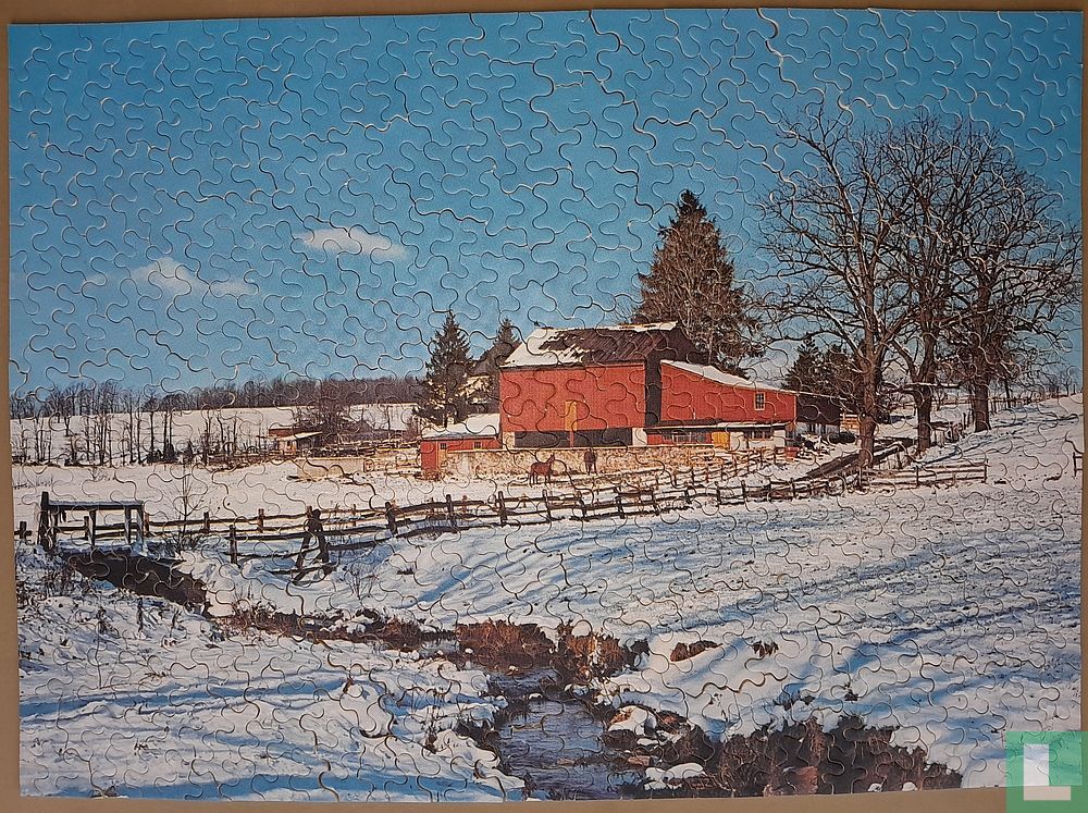 Shadows on the snow