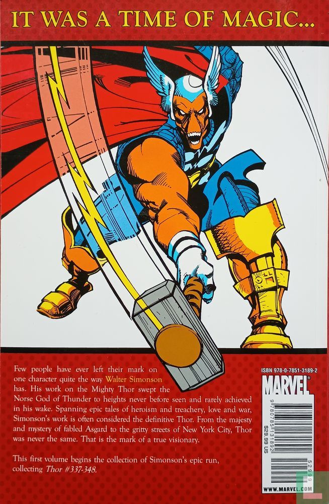 Thor Visionaries: Walter Simonson 1 1 (2009) - Thor [Marvel] - LastDodo