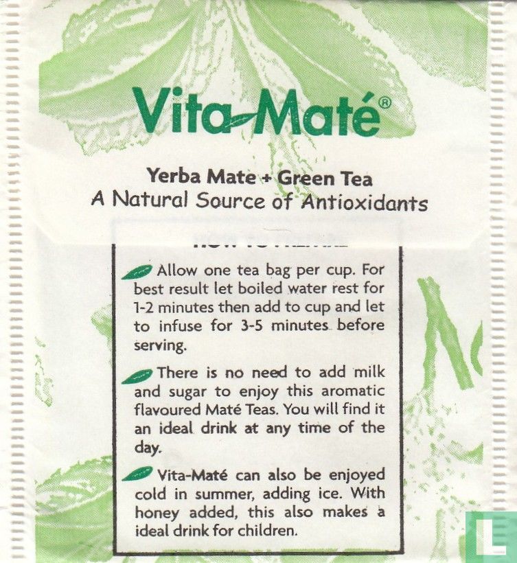 Maté Tea Earl Grey - Vita-Maté [r] - LastDodo