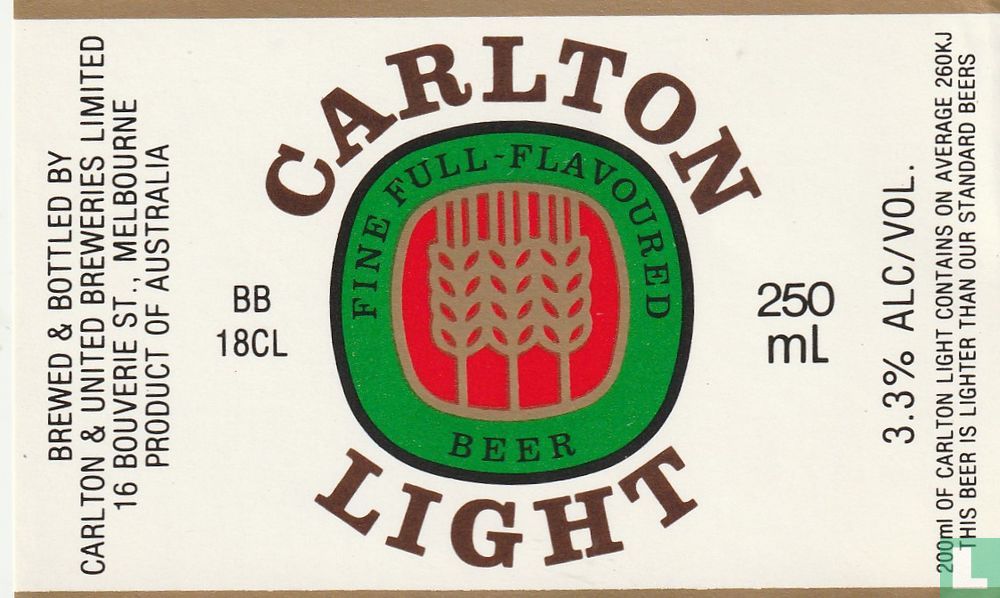 Carlton light (BB 18CL) 