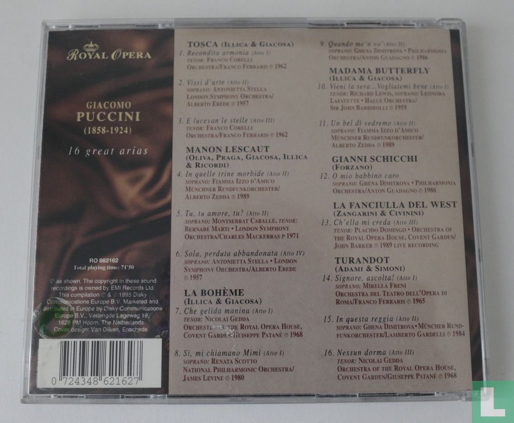 16 Great Arias