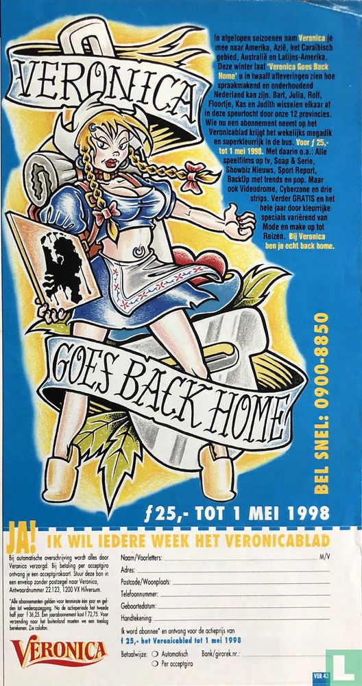 Veronica goes back home