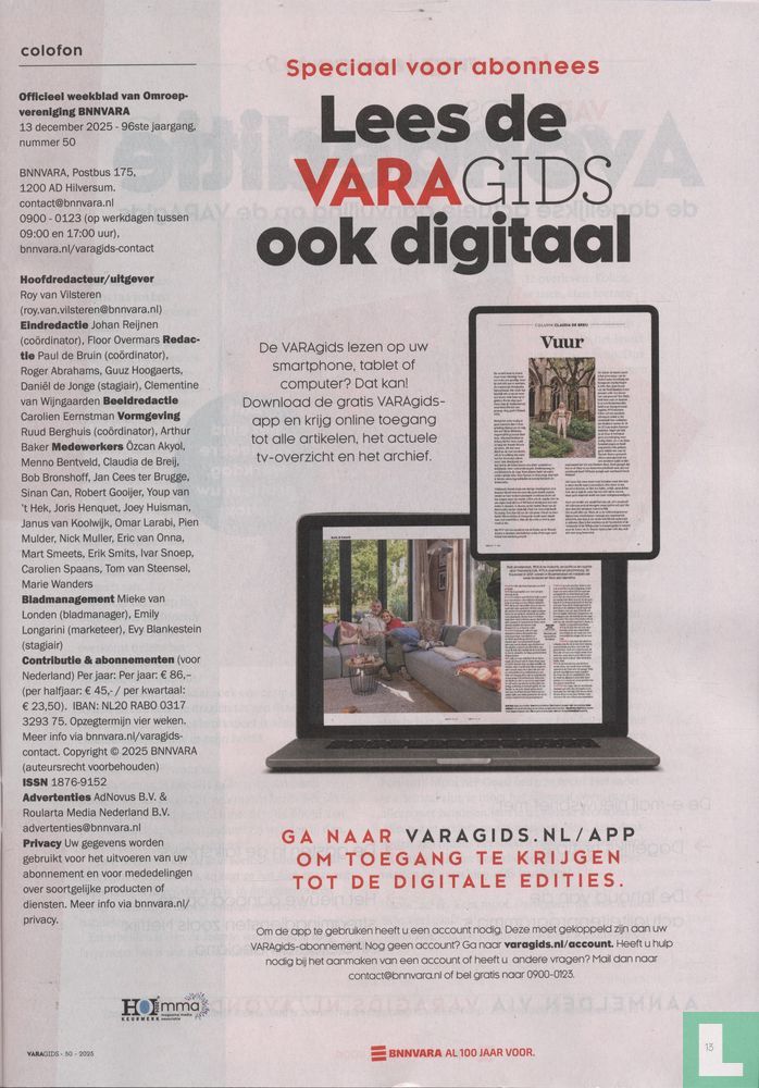 Vara Gids 50