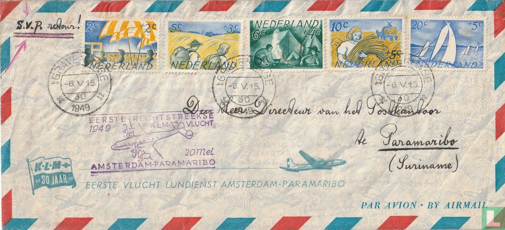 Amsterdam - Paramaribo