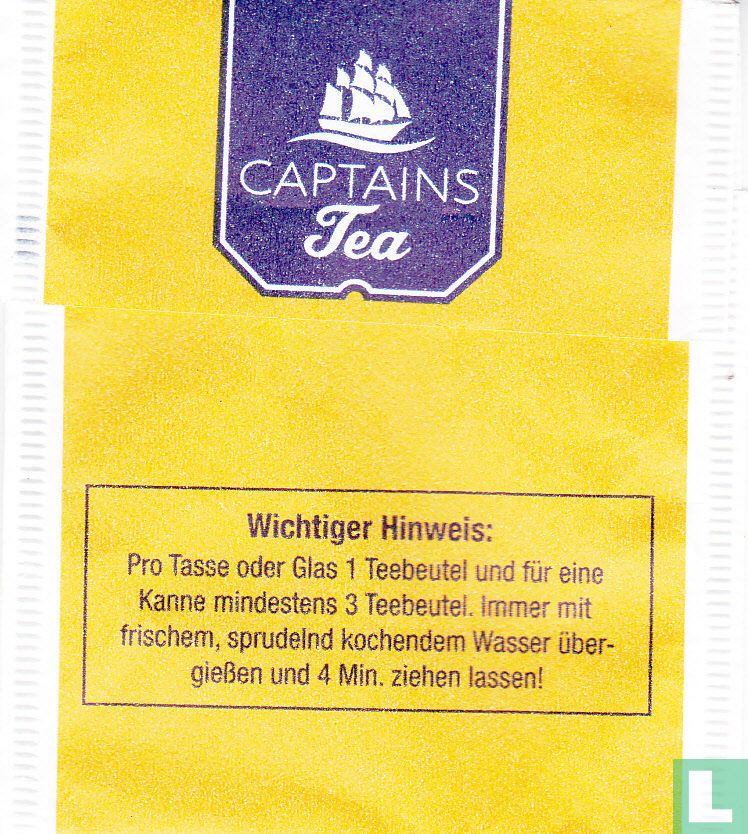 Grüner Tee Zitrone 81675200 - Captains Tea - LastDodo