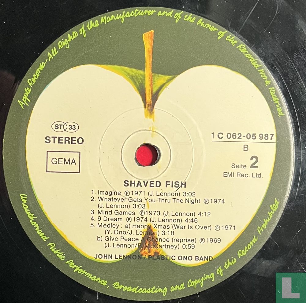 Shaved Fish