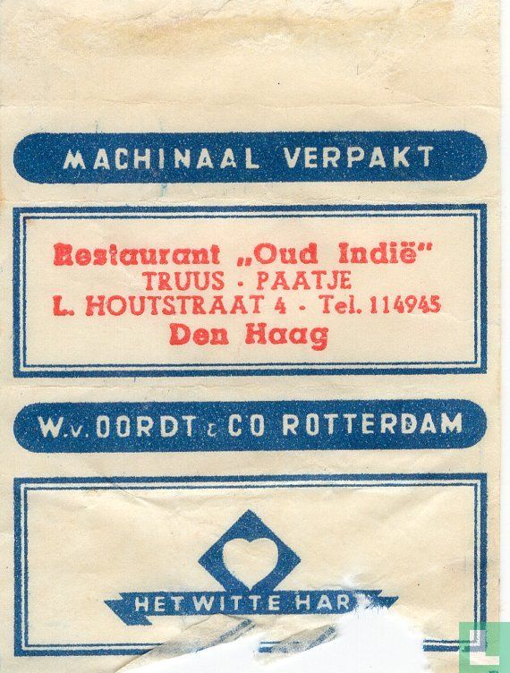 Restaurant "Oud Indie"
