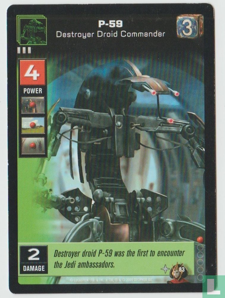 P-59, Destroyer Droid Commander