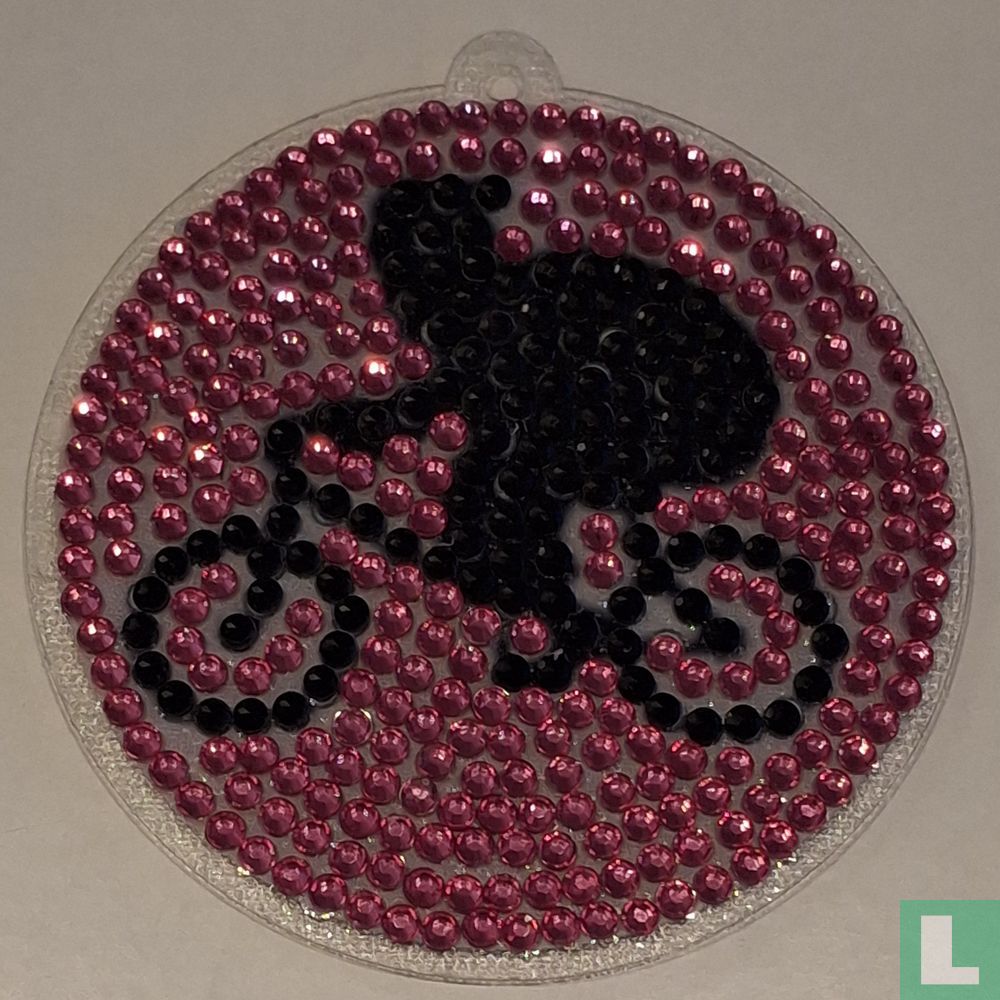 Man op crossfiets