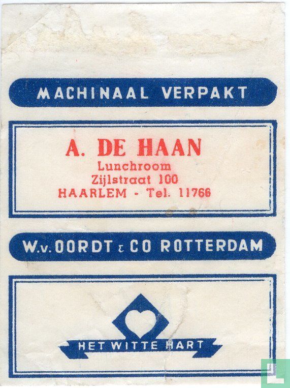 A. de Haan Lunchroom