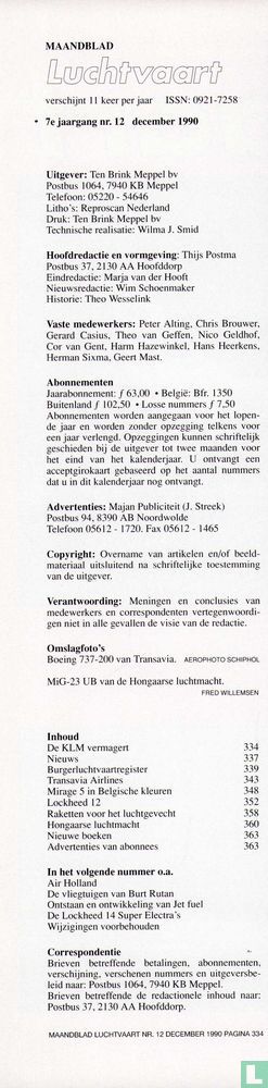 Luchtvaart 12